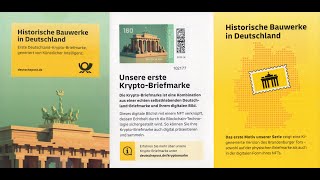 Die erste Krypto Briefmarke der Deutschen Post was steckt dahinter [upl. by Jd]