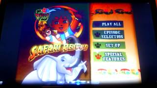 Go Diego Go Safari Rescue Menu Walkthrough [upl. by Osman]