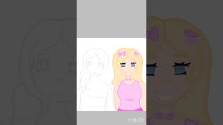 Cherry blossom ice tea fypシ゚viral speeddraw cherry art cute [upl. by Amie]