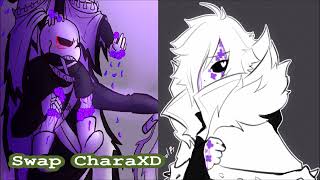 Stronger Than You  XFlowerfell  CrossSans amp Chara [upl. by Eizeerb]