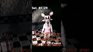 MANGLE VHS TAPE PART 2 fnaf horrorstories shorts mangle [upl. by Crompton960]