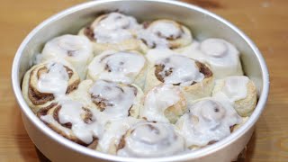 Easy Quick Cinnamon Rolls Without Yeast Recipe  How to Make Cinnamon Rolls [upl. by Sudoeht78]