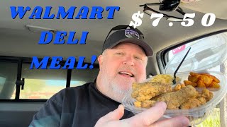 Walmart Deli 750 MealCheapampTasty Happy Thanksgiving walmart Walmart foodvlog foodreview [upl. by Corinna]