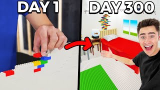 I Built a LEGO Room for 300 Days [upl. by Edras]