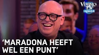 René geniet van beelden Maradona Hij heeft wel een punt  VERONICA INSIDE [upl. by Meek]