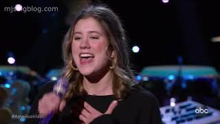 American Idol Hollywood Cameron Leigh Smith Always Remember Us This Way [upl. by Dnanidref]