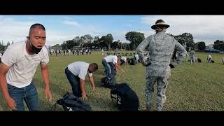 Philippine Air Force BMT quotSANIBTALIMquot Class of 2022 Alpha  Reception Video [upl. by Arlyn]