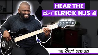 Hear The Cort Elrick NJS4 Electric Bass Guitar [upl. by Eva961]