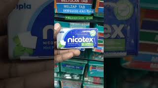 Nicotex 2mg  Nicotine gum  Mint plus flavour  shorts [upl. by Patricio]