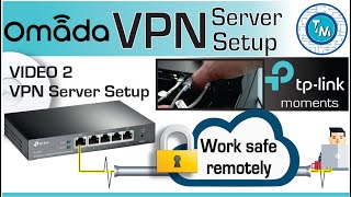 How to create a VPN server with TP Link Omada routers ER605 ER7206 IPsec  L2TP windows clients [upl. by Zedecrem]