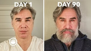 Beard Growth Time Lapse of 90 Days  Greg Berzinsky [upl. by Luing421]