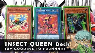 INSECT QUEEN Deck  Insect Link Lockdown May 2018 Yugioh [upl. by Ermin]