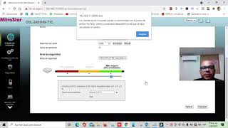 Configuración modem mitrastar DSL 2401HN T1C cobre [upl. by Lemmor]