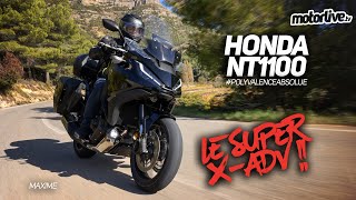 HONDA NT1100 2022  TEST MOTORLIVE [upl. by Ardnoek710]