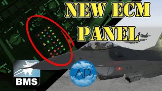 Falcon BMS 437  NEW ECM PANEL Beginner TUTORIAL  Part 1 [upl. by Ettenom]