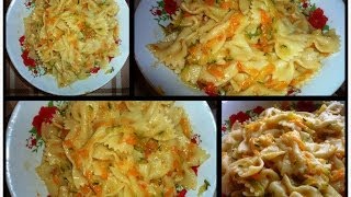 Bow Tie Pasta Recipe Farfalla\Papillon [upl. by Sugihara]