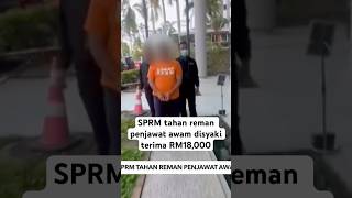 SPRM tahan reman penjawat awam disyaki terima RM18000 [upl. by Imuy]