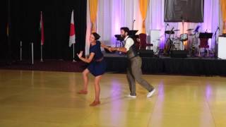 ILHC 2016  Open Classic Finals  Fabien Vrillon amp Lisa Clarke France [upl. by Christabella]