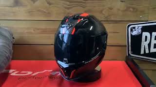 SCORPION EXO 520 AIR LATEN HELMET AT MOTORCYCLE ESSENTIALS [upl. by Kelvin]