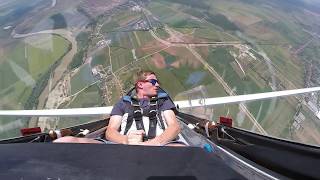 Glider Aerobatic Flight Go Pro [upl. by Paco]