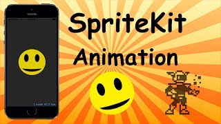 Sprite Kit Tutorial  SpriteNode Animation mit SKTexture [upl. by Anoed326]