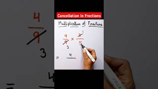 Multiplication of Fractions shorts fraction multiplication [upl. by Edana]