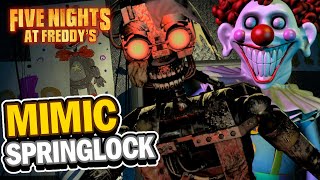 MIMIC Y LOS SPRINGLOCKS  Five nights at Freddys  Tales From the Pizza Plex [upl. by Burford]