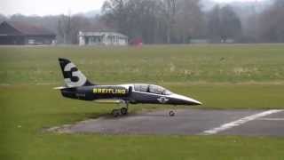 L39 Breitling Scale rc Turbine Jet Chronospace Albatros Team [upl. by Nhepets]