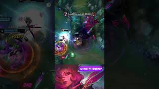 Masters Xayah INSANE Unofficial PENTA 💯🔥 leagueoflegends xayah adc lolshorts [upl. by Luce]