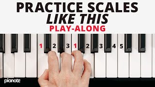 The BEST Way To Practice Piano Scales [upl. by Shwalb]