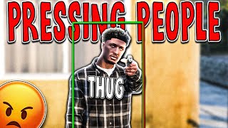 Pressing Internet Thugs Using AIMBOT 😂 GTA 5 RP [upl. by Etteroma]