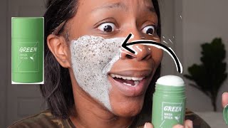 Does this miracle Green mask work🙀 shock 🙀 [upl. by Garv]