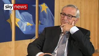 Exclusive JeanClaude Juncker says Brexit will happen [upl. by Marou]