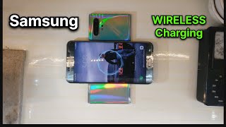 Wireless Charging in Samsung Galaxy Note 10 Plus Power Share to Wirelessly Charge Other Phones [upl. by Noli416]