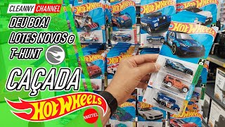 CAÇADA HOT WHEELS DEU BOA T HUNT e LOTES NOVOS PTBR Cleanny channel 1564 [upl. by Zavras104]