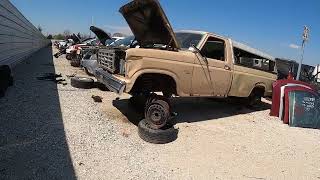 U pull Auto Salvage PT 1 Rogers Arkansas Lots of Panther Platforms [upl. by Ynffit]