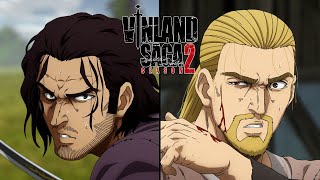 Thorfinn vs Snake  VINLAND SAGA SEASON 2 [upl. by Hong]