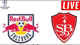 Salzburg vs Brest Live Score l Champions League 2024 l Full Match Stream [upl. by Broida]