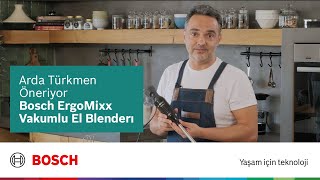 Arda Türkmen Öneriyor Bosch ErgoMixx Vakumlu El Blenderı [upl. by Trela]