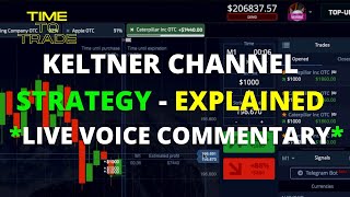 HOW TO DO THE KELTNER CHANNEL STRATEGY  POCKET OPTIONS  TIME TO TRADE MONEY [upl. by Nunnery]