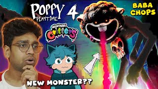 BABA CHOPS  A Nightmare Critters 😈 POPPY PLAYTIME CHAPTER 4 Official Teaser Explained in Hindi [upl. by Oiramal]