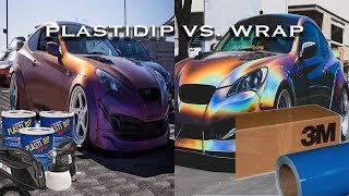 Plastidip VS Wrap Which is better [upl. by Ijic]