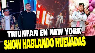 HABLANDO HUEVADAS TRIUNFA EN NEW YORK TRAS LLENAR EL MADISON SQUARE GARDEN [upl. by Aehtorod]