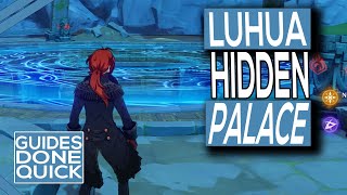 Genshin Impact Luhua Pool Hidden Palace Puzzle Guide [upl. by Kinimod]