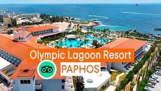 Olympic Lagoon Resort Paphos What Do TripAdvisor and Booking Say Cyprus [upl. by Ainattirb]