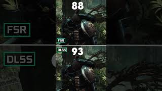 Space Marine 2  DLSS vs FSR Comparison [upl. by Caddric]