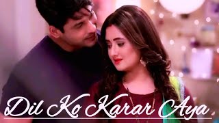 Dil Ko Karar Aaya No Copyright Song । Dil Ko Karar Aaya Sidharath Shukhla amp Neha Sharma Anshkohli [upl. by Ardna]