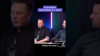 Elon Musk Metaverse is a joke [upl. by Sigrid]