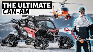 Ken Block’s ULTIMATE Snowcat for Backcountry CanAm Maverick On Tracks Preflight Walkaround [upl. by Brennan]