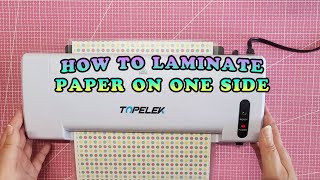 DIY One Sided Lamination [upl. by Dric]